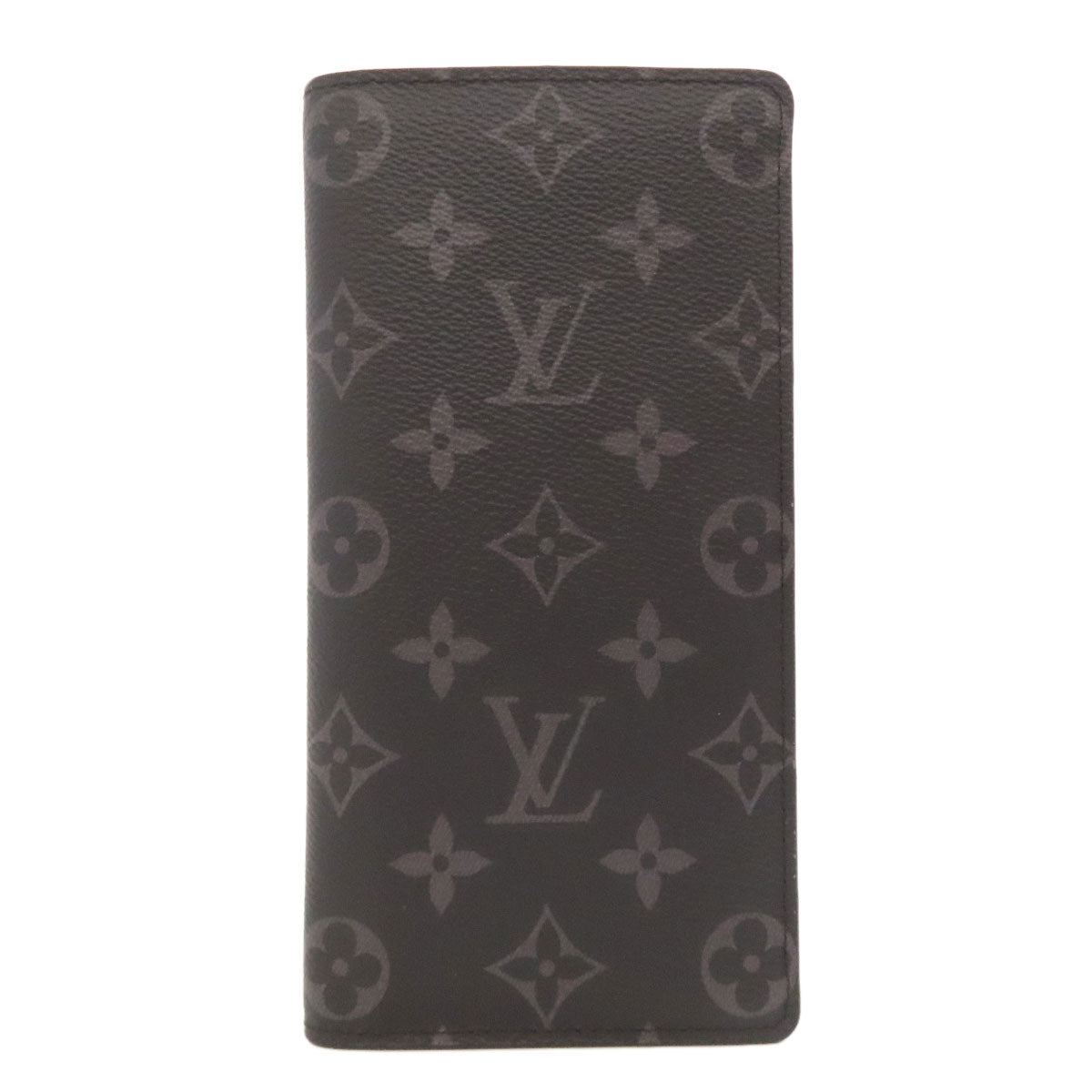 LOUIS VUITTON  M61697 Long wallet (with coin pocket) Portefeiulle Â· Brother Monogram Eclipse Ladies