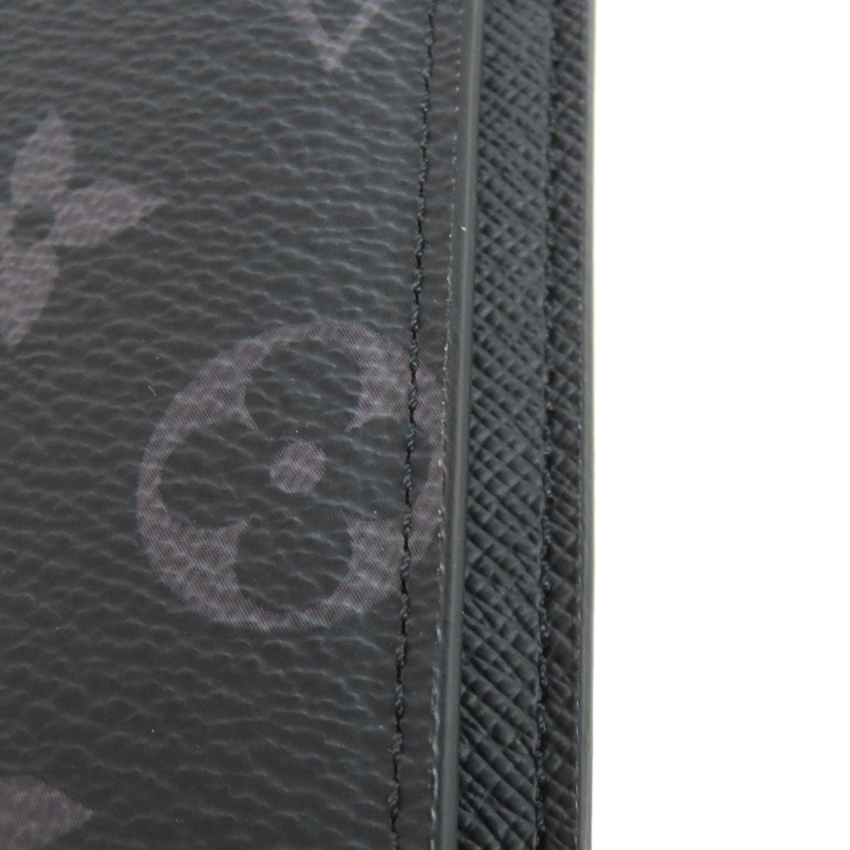 LOUIS VUITTON  M61697 Long wallet (with coin pocket) Portefeiulle Â· Brother Monogram Eclipse Ladies