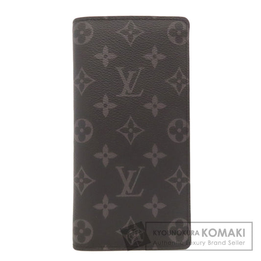 LOUIS VUITTON  M61697 Long wallet (with coin pocket) Portefeiulle Â· Brother Monogram Eclipse Ladies