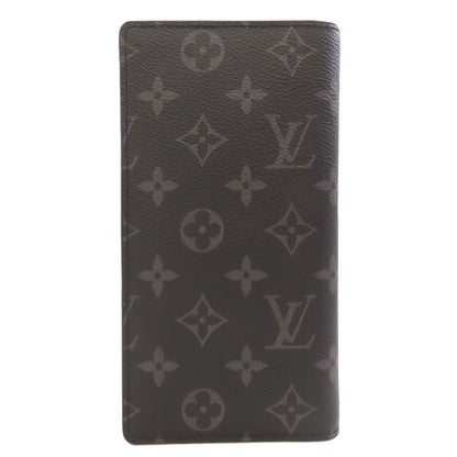 LOUIS VUITTON  M61697 Long wallet (with coin pocket) Portefeiulle Â· Brother Monogram Eclipse Ladies