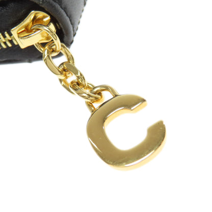 CELINE Zip Around Long wallet (with coin pocket) Leather Ladies [Used]