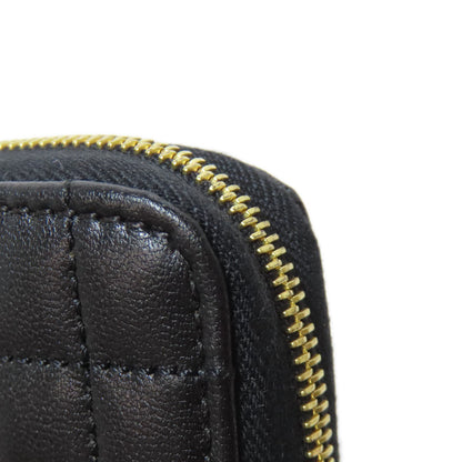 CELINE Zip Around Long wallet (with coin pocket) Leather Ladies [Used]