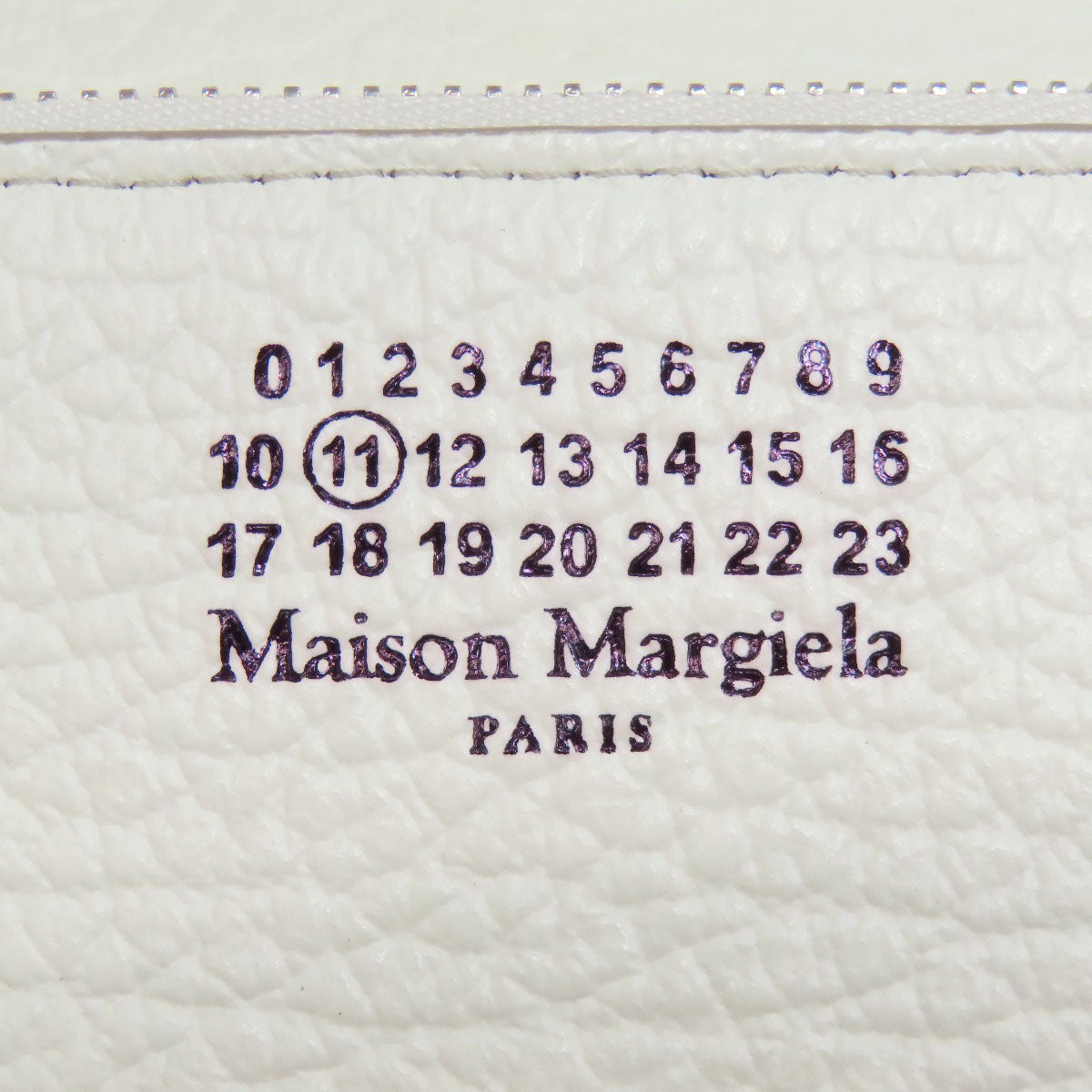 MaisonMargiela Chain wallet Long wallet (with coin pocket) Leather Ladies [Used]