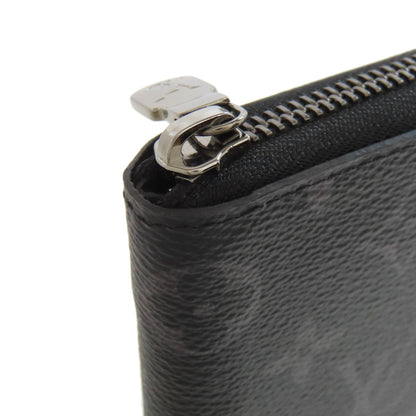 LOUIS VUITTON M62295 Zippy wallet ã» Vertical Long wallet (with coin pocket) Monogram Eclipse Ladies [Used]