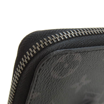 LOUIS VUITTON M62295 Zippy wallet ã» Vertical Long wallet (with coin pocket) Monogram Eclipse Ladies [Used]