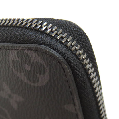 LOUIS VUITTON M62295 Zippy wallet ã» Vertical Long wallet (with coin pocket) Monogram Eclipse Ladies [Used]