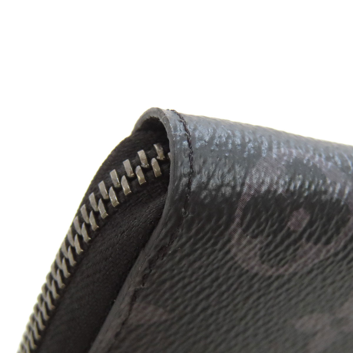 LOUIS VUITTON M62295 Zippy wallet ã» Vertical Long wallet (with coin pocket) Monogram Eclipse Ladies [Used]