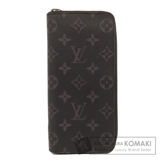 LOUIS VUITTON M62295 Zippy wallet ã» Vertical Long wallet (with coin pocket) Monogram Eclipse Ladies [Used]
