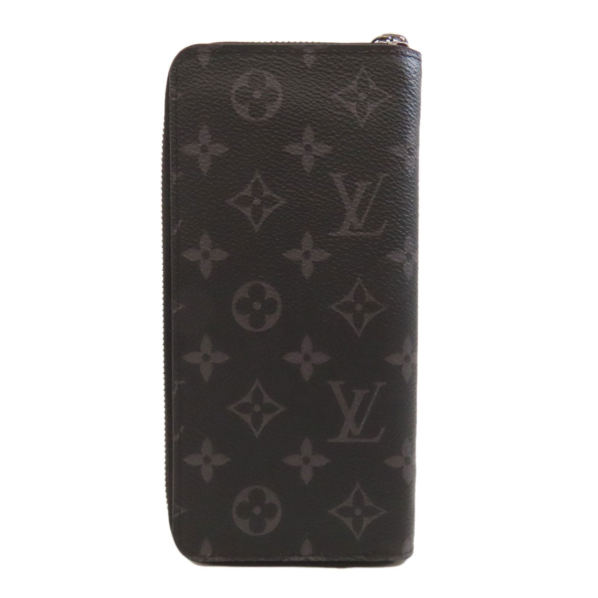 LOUIS VUITTON M62295 Zippy wallet ã» Vertical Long wallet (with coin pocket) Monogram Eclipse Ladies [Used]