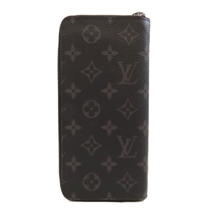 LOUIS VUITTON M62295 Zippy wallet ã» Vertical Long wallet (with coin pocket) Monogram Eclipse Ladies [Used]