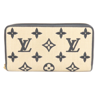 LOUIS VUITTON  M82529 Long wallet (with coin pocket) Zippy Wallet by the Pool Cotton canvas Ladies