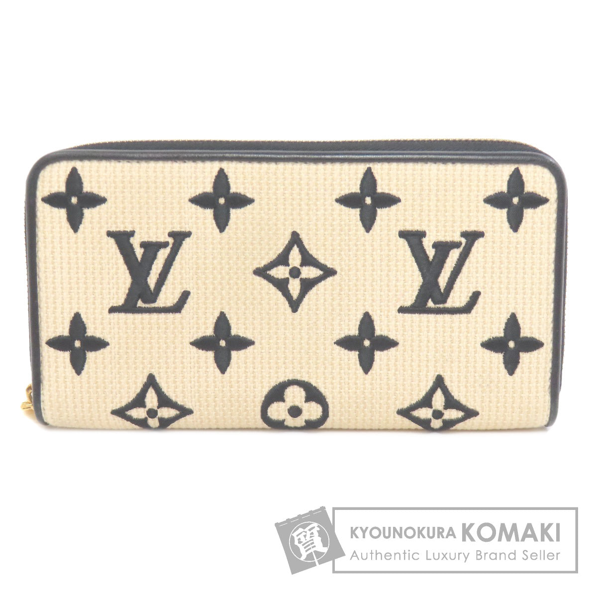 LOUIS VUITTON  M82529 Long wallet (with coin pocket) Zippy Wallet by the Pool Cotton canvas Ladies