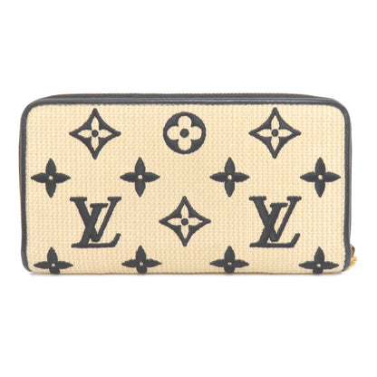 LOUIS VUITTON  M82529 Long wallet (with coin pocket) Zippy Wallet by the Pool Cotton canvas Ladies