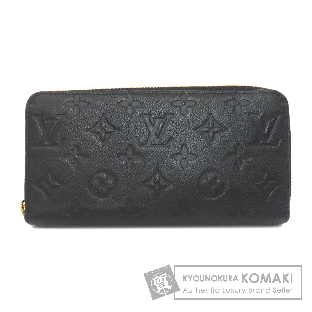 LOUIS VUITTON  M61864 Long wallet (with coin pocket) Zippy wallet Empreinte Ladies