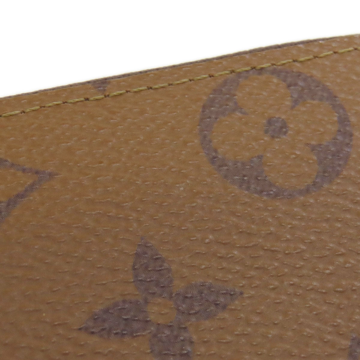 LOUIS VUITTON M82336 Portefeiulle・Clemence Long wallet (with coin pocket) Monogram reverse Ladies [Used]