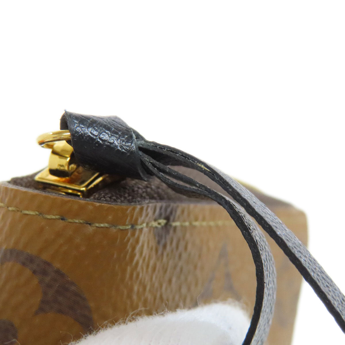 LOUIS VUITTON M82336 Portefeiulle・Clemence Long wallet (with coin pocket) Monogram reverse Ladies [Used]