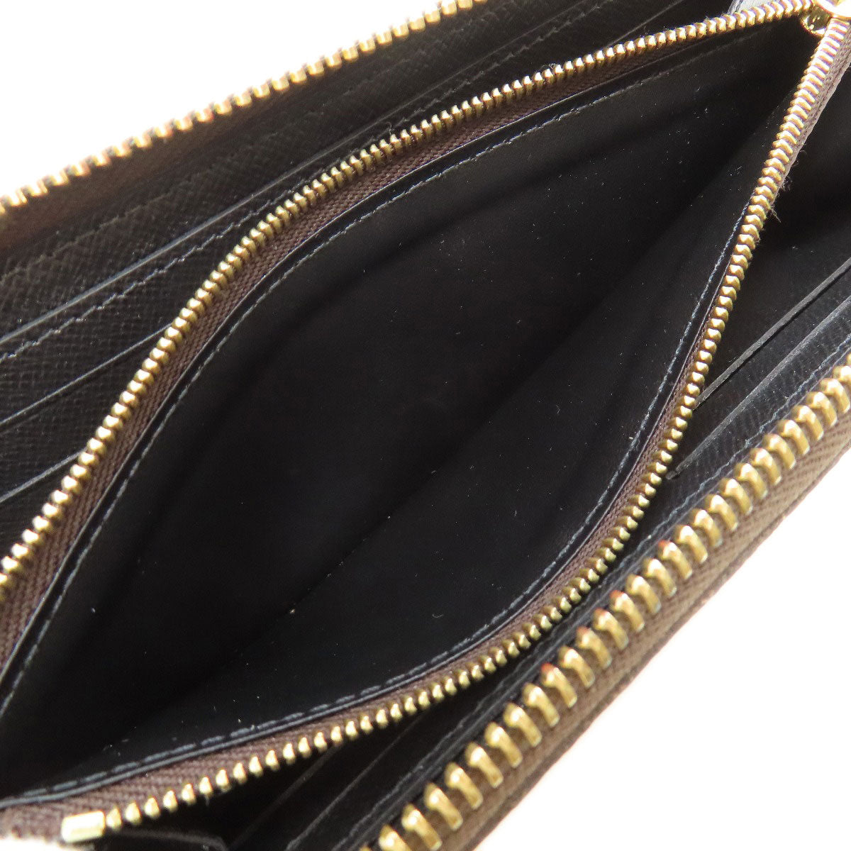 LOUIS VUITTON M82336 Portefeiulle・Clemence Long wallet (with coin pocket) Monogram reverse Ladies [Used]
