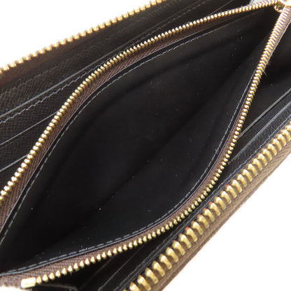 LOUIS VUITTON M82336 Portefeiulle・Clemence Long wallet (with coin pocket) Monogram reverse Ladies [Used]