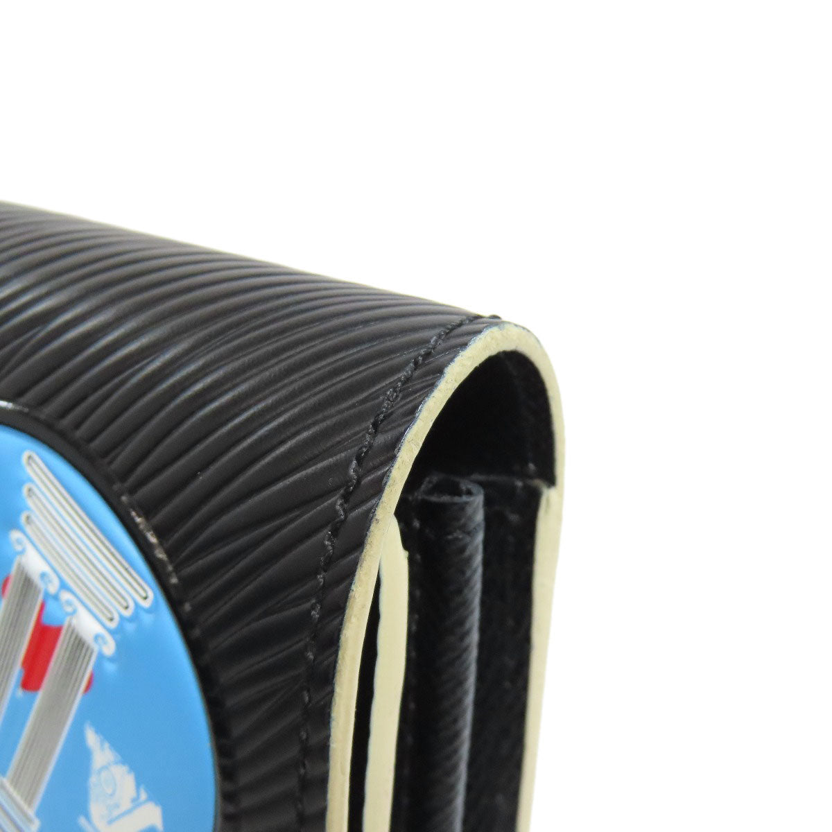 LOUIS VUITTON M62008 Portefeiulle Twist Sticker Long wallet (with coin pocket) Epi Leather Ladies [Used]