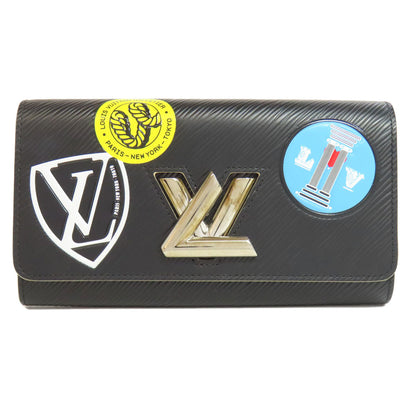 LOUIS VUITTON M62008 Portefeiulle Twist Sticker Long wallet (with coin pocket) Epi Leather Ladies [Used]