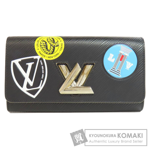 LOUIS VUITTON  M62008 Long wallet (with coin pocket) Portefeiulle Twist Sticker Epi Leather Ladies