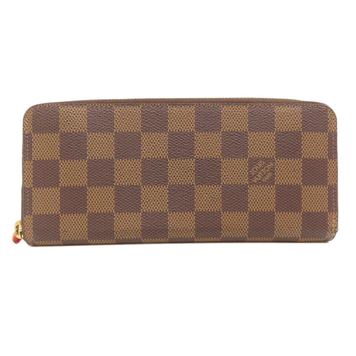 LOUIS VUITTON  N60534 Long wallet (with coin pocket) Portefeiulle・Clemence Damier canvas Ladies