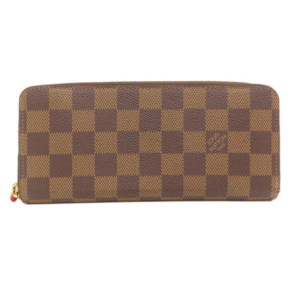 LOUIS VUITTON  N60534 Long wallet (with coin pocket) Portefeiulle・Clemence Damier canvas Ladies