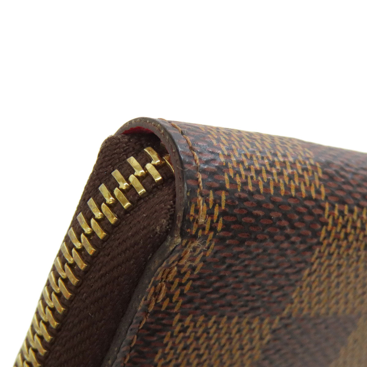 LOUIS VUITTON  N60534 Long wallet (with coin pocket) Portefeiulle・Clemence Damier canvas Ladies