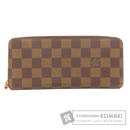 LOUIS VUITTON  N60534 Long wallet (with coin pocket) Portefeiulle・Clemence Damier canvas Ladies