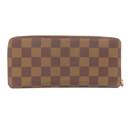 LOUIS VUITTON  N60534 Long wallet (with coin pocket) Portefeiulle・Clemence Damier canvas Ladies