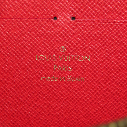 LOUIS VUITTON  N60534 Long wallet (with coin pocket) Portefeiulle・Clemence Damier canvas Ladies