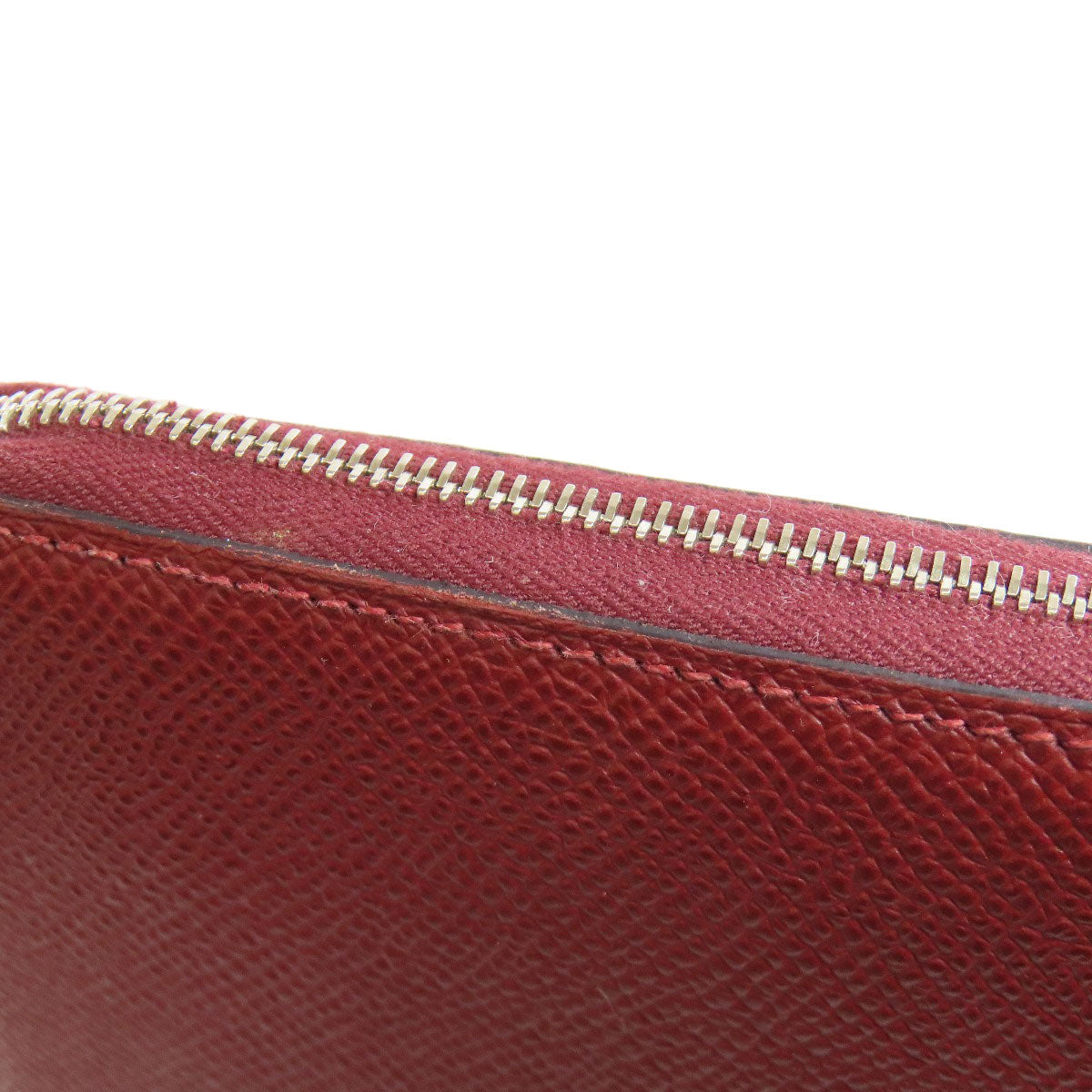 HERMES Azap Silk In SilverHardware Long wallet (with coin pocket) Epsom Ladies [Used]
