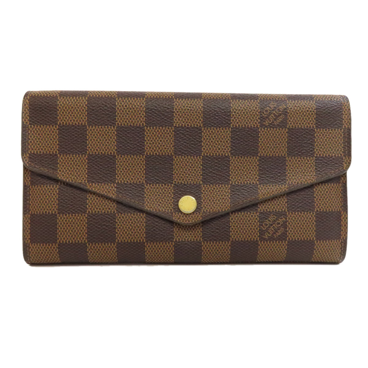 LOUIS VUITTON  N63209 Long wallet (with coin pocket) Portefeiulle Â· Sarah Damier canvas Ladies