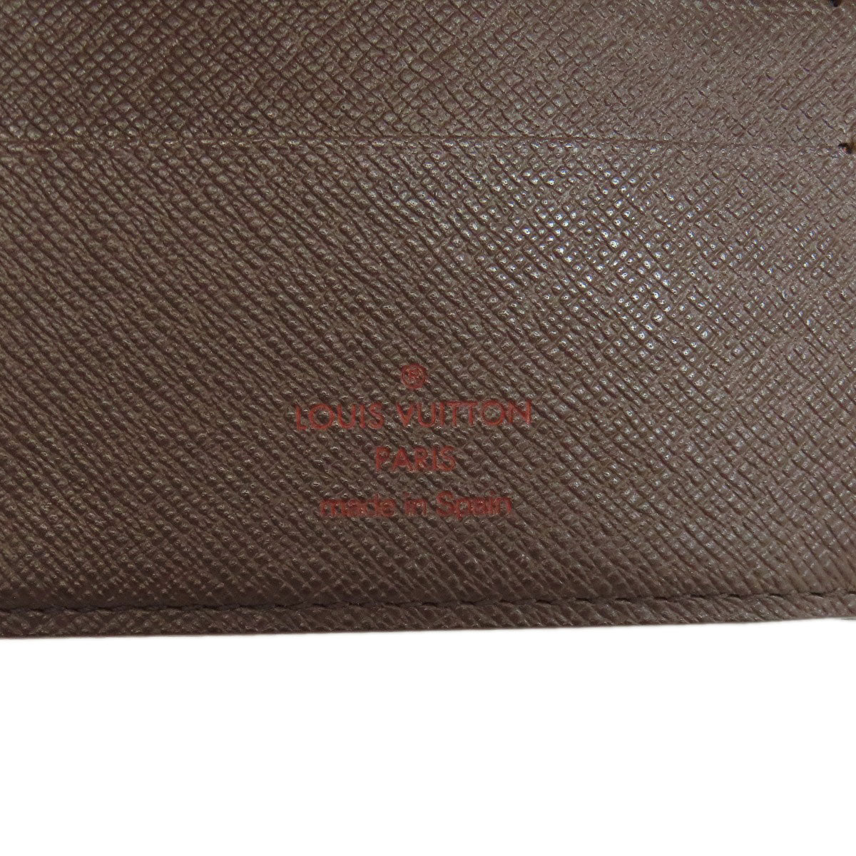 LOUIS VUITTON  N61675 Bifold Wallet with Coin Pocket Portefeiulle・Marco Damier canvas Ladies