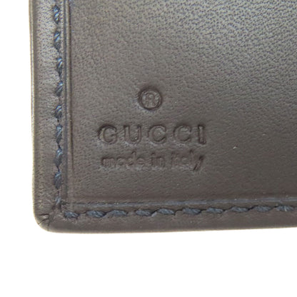 GUCCI  138073 Bifold Wallet with Coin Pocket GG Shelly line Canvas Ladies