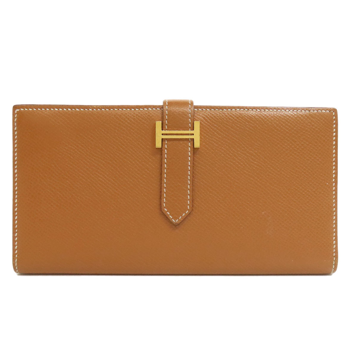 HERMES   Long wallet (with coin pocket) Barance Free GoldHardware Epsom Ladies