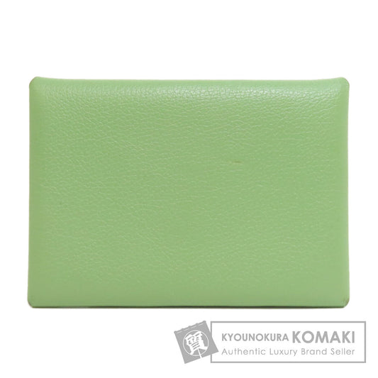 HERMES Calvi duo coin purse Evercolor Ladies [Used]