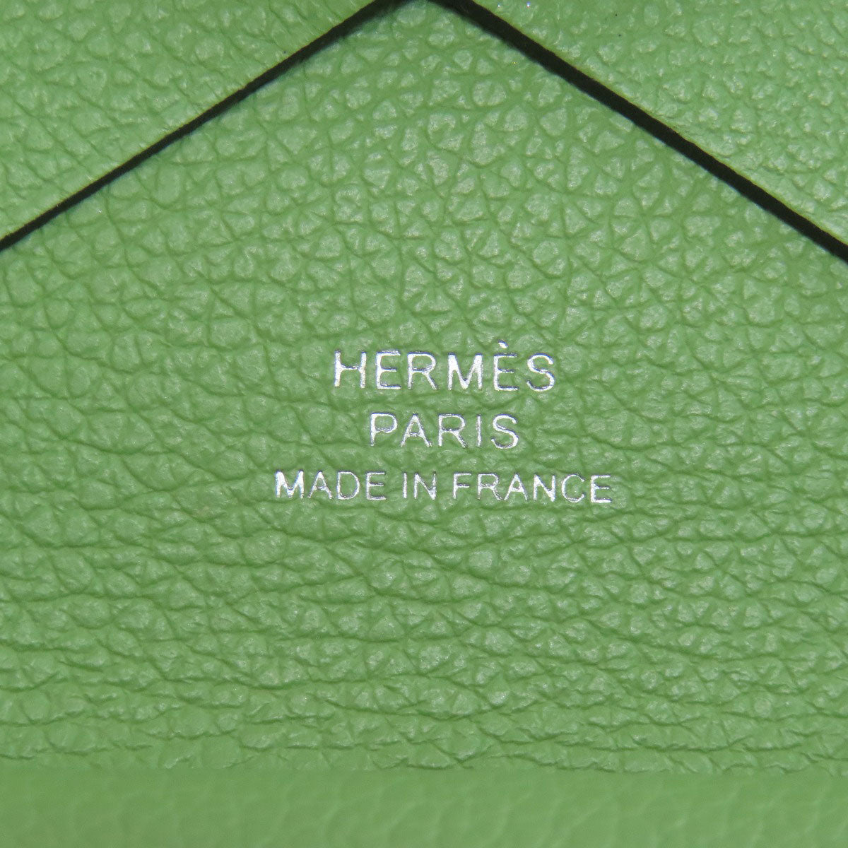 HERMES Calvi duo coin purse Evercolor Ladies [Used]