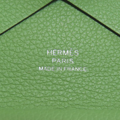 HERMES Calvi duo coin purse Evercolor Ladies [Used]