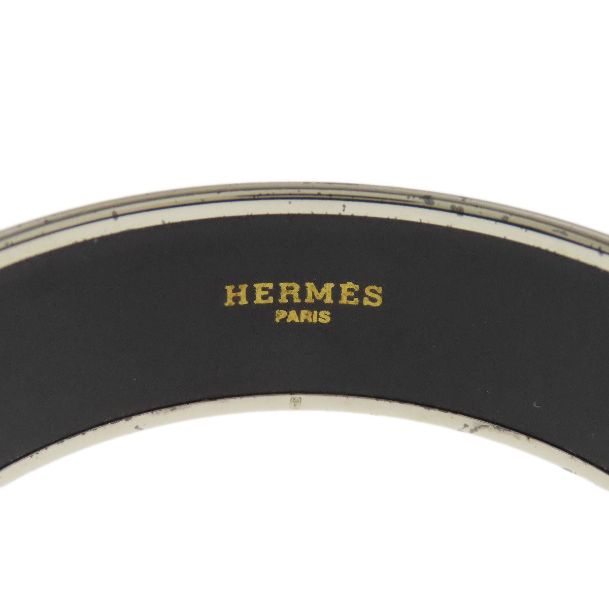 HERMES Emaille GM Bracelet Metal Ladies [Used]