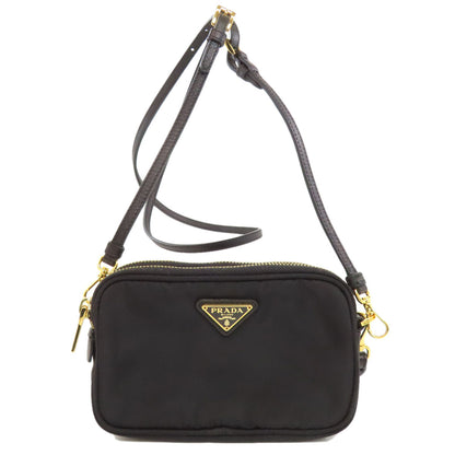 PRADA   Shoulder Bag Logo Hardware Nylon Ladies