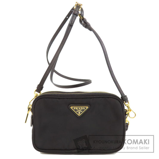 PRADA   Shoulder Bag Logo Hardware Nylon Ladies