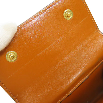 CELINE Tri-fold Wallet Macadam Bifold Wallet with Coin Pocket PVC Ladies [Used]