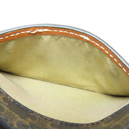 CELINE Tri-fold Wallet Macadam Bifold Wallet with Coin Pocket PVC Ladies [Used]