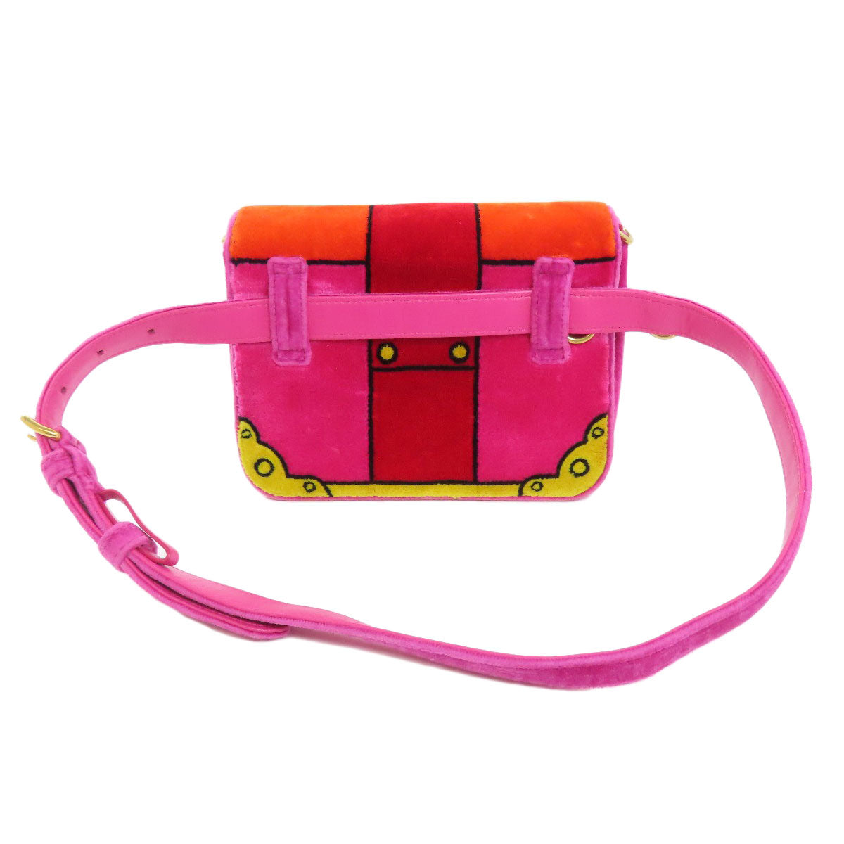 PRADA   Hip bag, waist bag 2WAY Velor Ladies