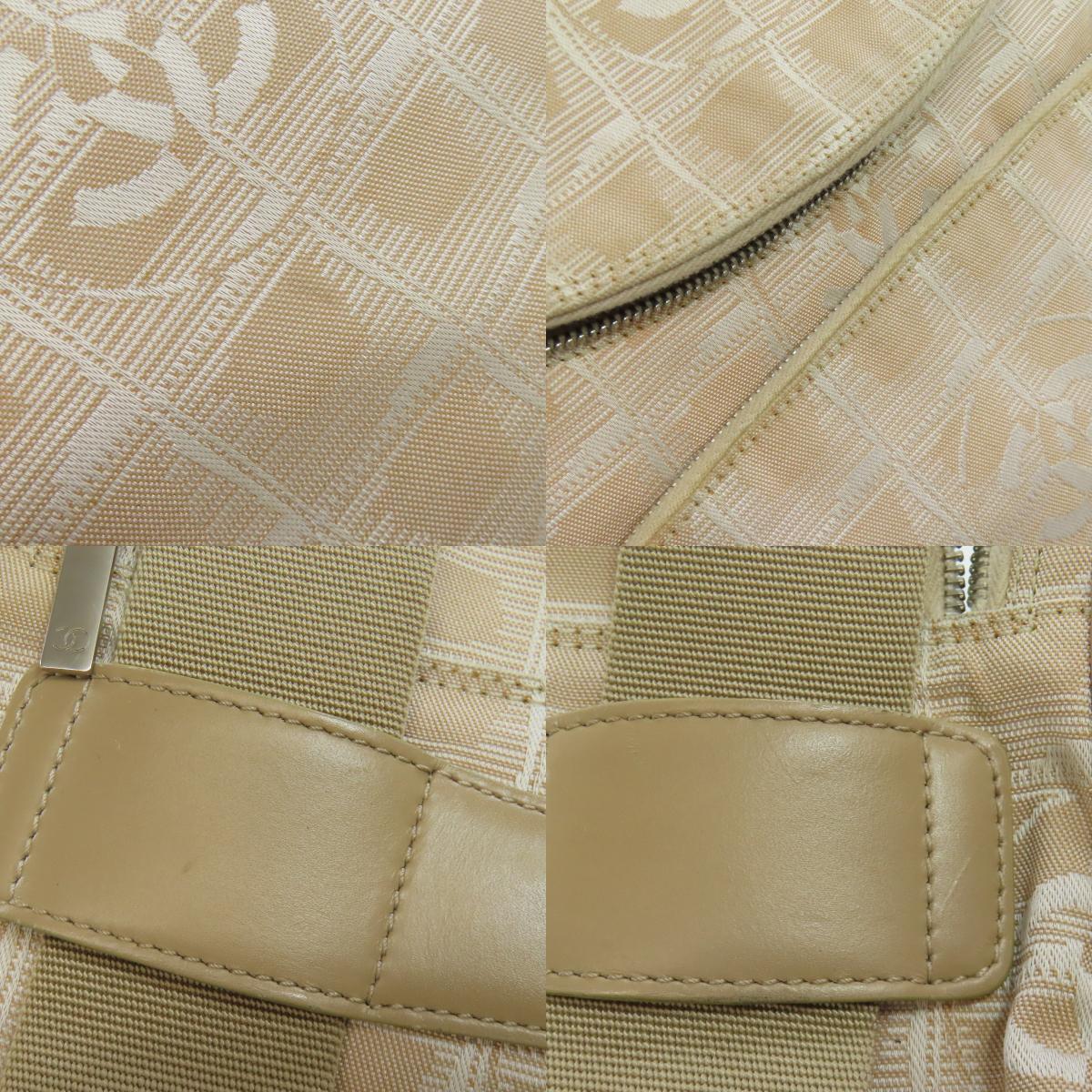 CHANEL New travel line Backpack Â· Daypack Nylon jacquard Ladies [Used]