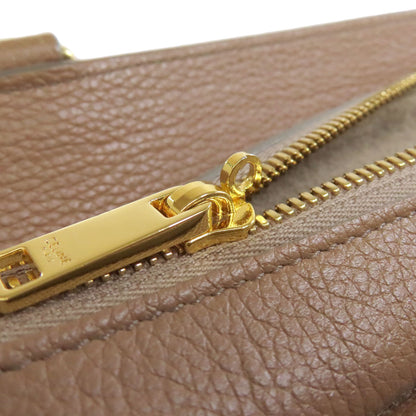 CELINE Cabas de France Medium 2WAY Tote Bag Leather Ladies [Used]