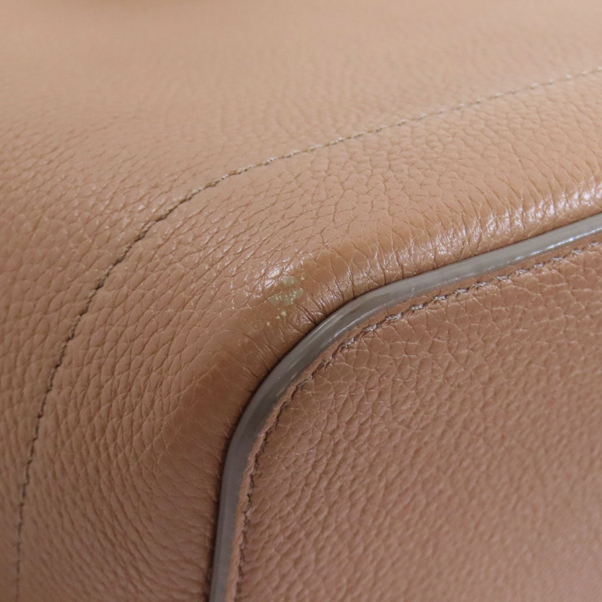 CELINE Cabas de France Medium 2WAY Tote Bag Leather Ladies [Used]