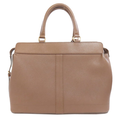 CELINE Cabas de France Medium 2WAY Tote Bag Leather Ladies [Used]