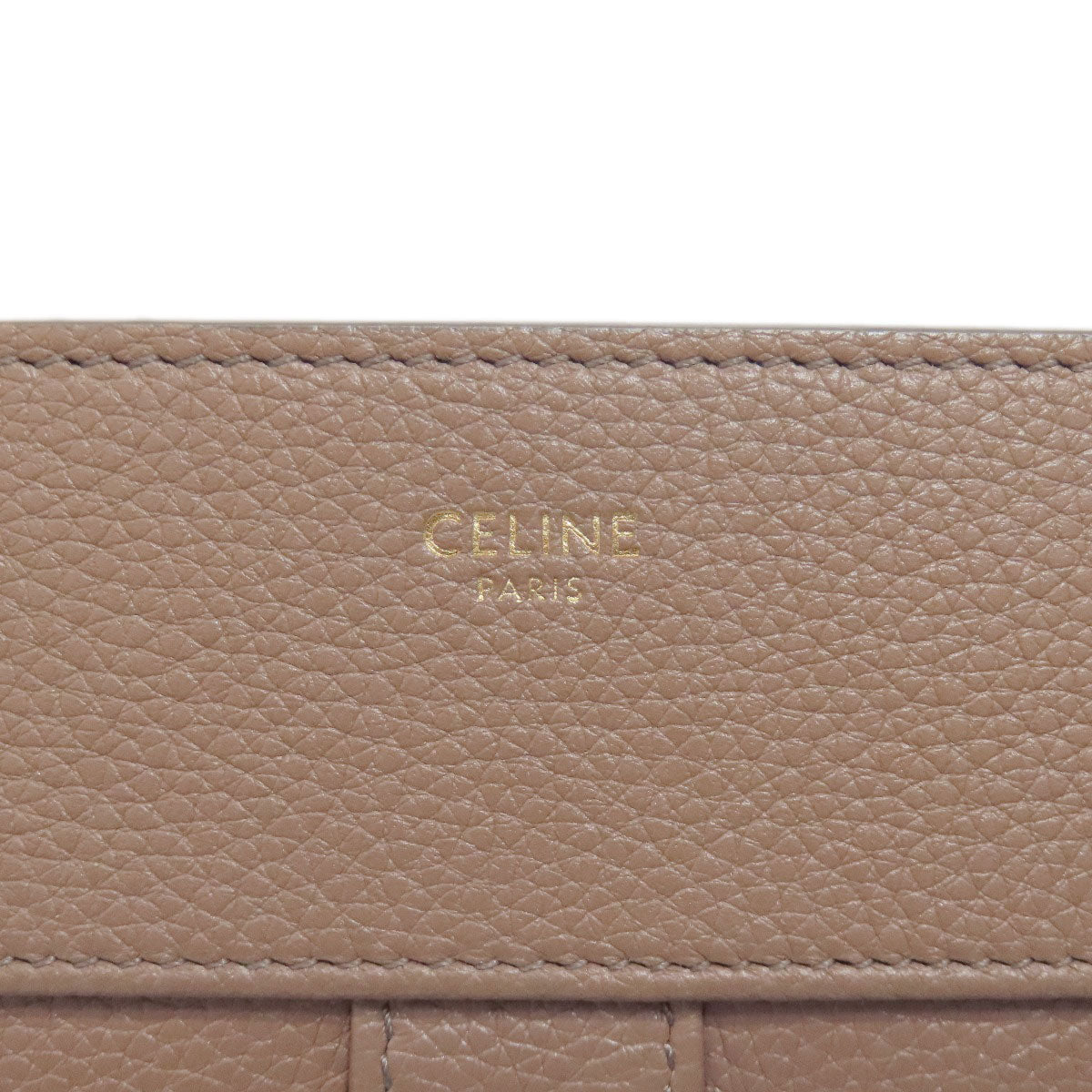 CELINE Cabas de France Medium 2WAY Tote Bag Leather Ladies [Used]